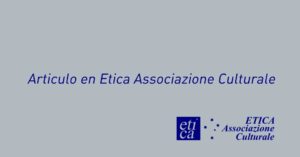 Read more about the article Articulo en Etica Associazione Culturale