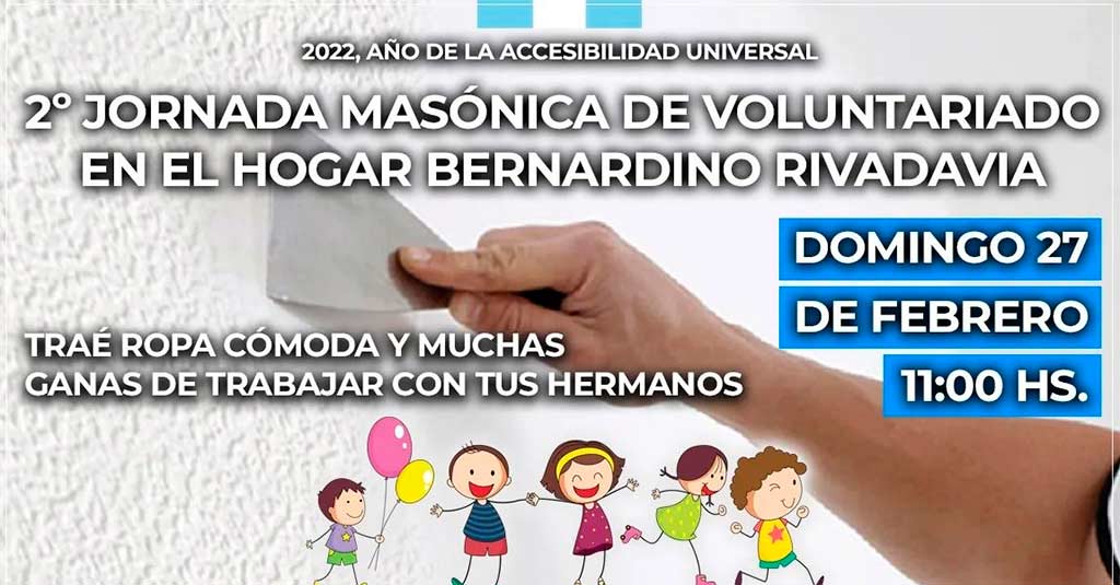 Read more about the article 2º Jornada Masónica de Voluntariado