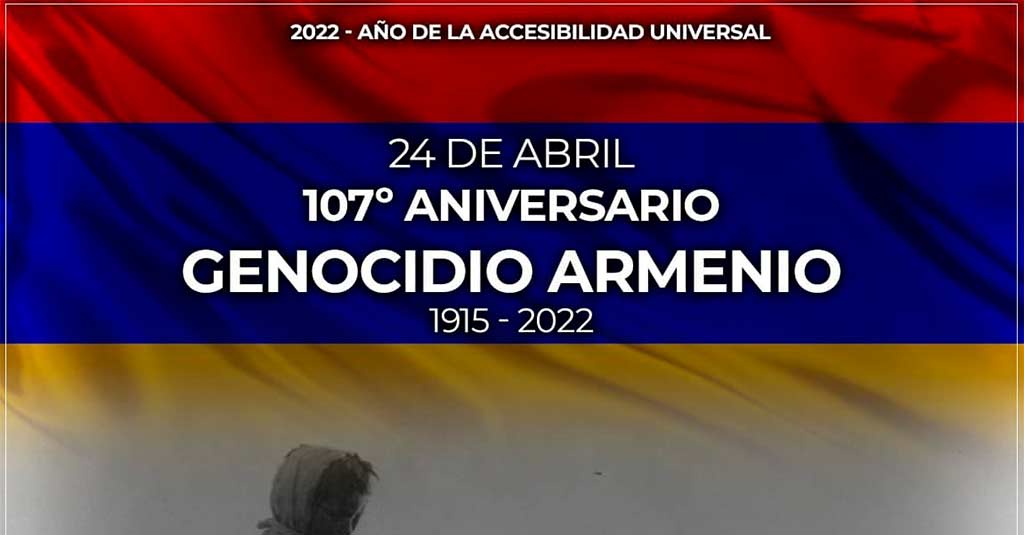 Lee más sobre el artículo Nuevo Aniversario del Genocidio Armenio