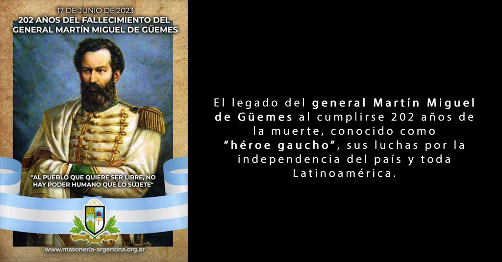 Lee más sobre el artículo 202 años de la muerte del general Martín Miguel de Güemes