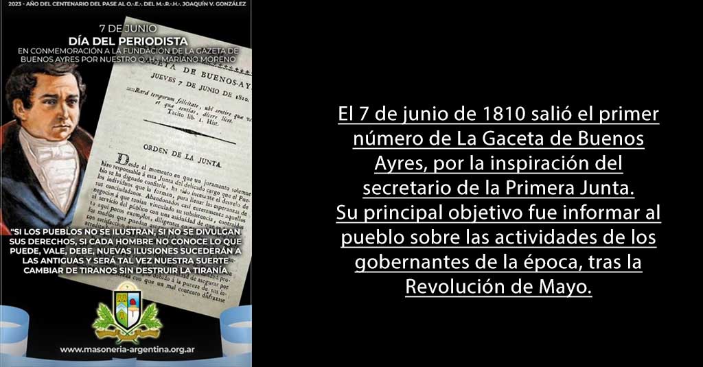 Lee más sobre el artículo 7 de Junio | Por qué se celebra hoy el Día del Periodista