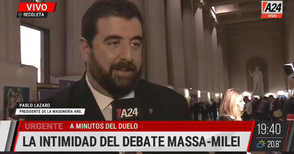 La Masonería Argentina presente en el debate Presidencial