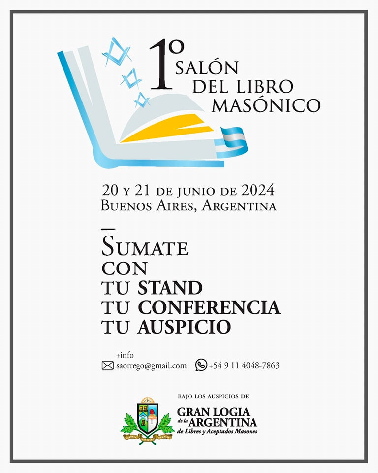 organización del Primer Salón del Libro Masónico