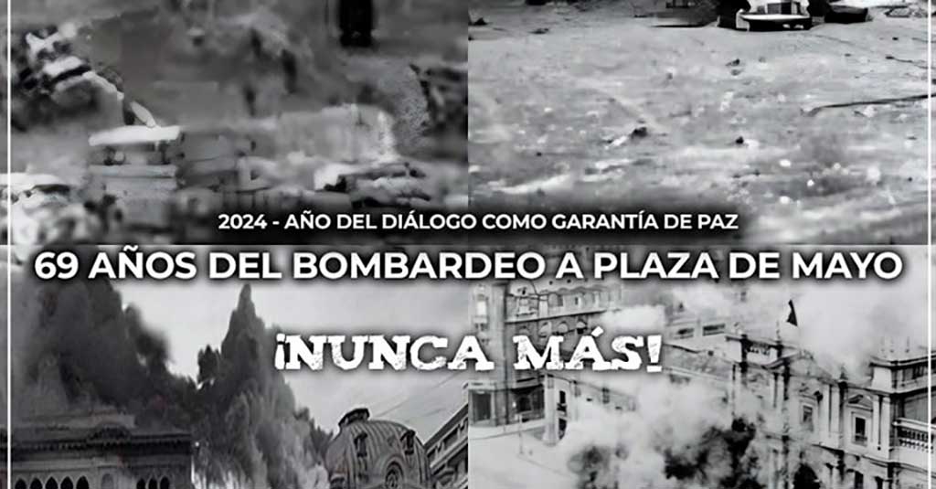 Lee más sobre el artículo A 69 años del Bombardeo a Plaza de Mayo