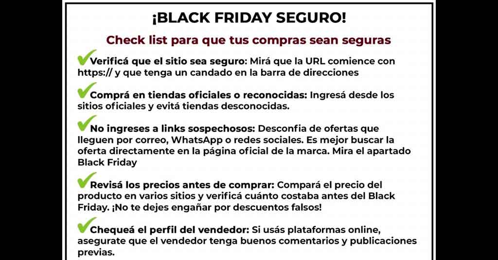 Lee más sobre el artículo Check list para que tus compras sean seguras