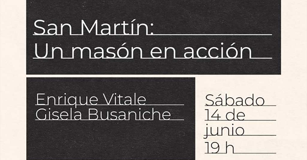 Lee más sobre el artículo Charla | Salón del Libro Masónico por Enrique Vitale y Gisela Busaniche