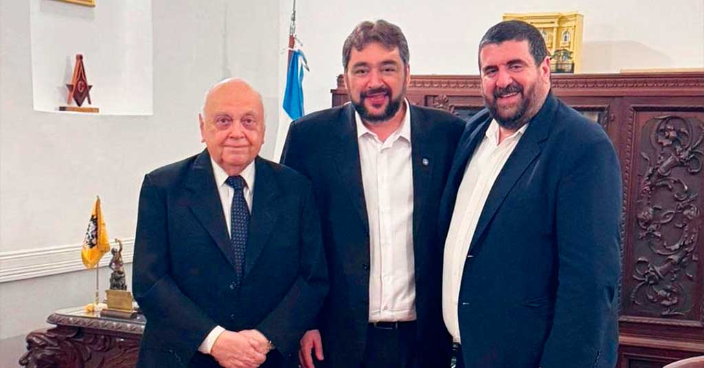 Lee más sobre el artículo Recibimos al Presidente de la Gran Logia de Brasilia CMSB