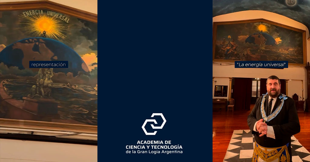 Lee más sobre el artículo En lo alto del Gran Templo, el cuadro “Energía Universal”