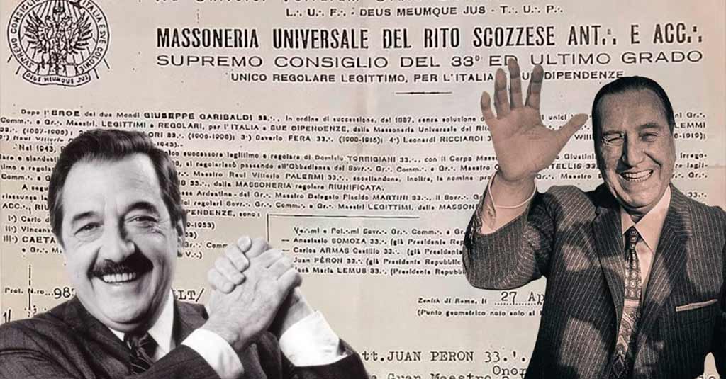 Lee más sobre el artículo Perón and Alfonsín were Freemasons
