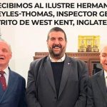 Recibimos la la visita del V. Ill. Bro. Mark R. J. Eyles-Thomas