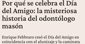 Lee más sobre el artículo Por qué se celebra el Día del Amigo: la misteriosa historia