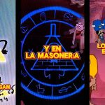 La masonería también apareció en los dibujos animados